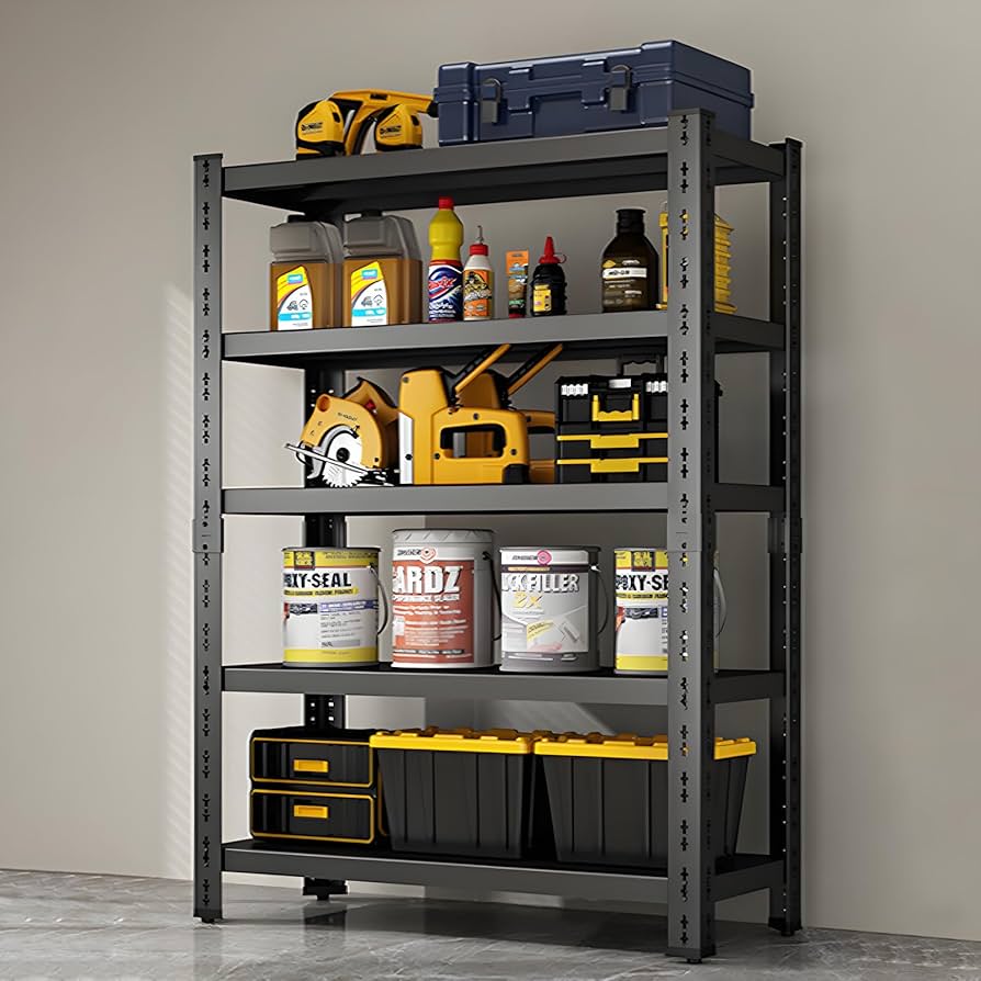 ❤️最終価格❤️スチールラック本体高耐荷重収納棚 ガレージ120*50*183CM Amazon｜スチールラック本体 高耐荷重収納棚 倉庫 ガレージ