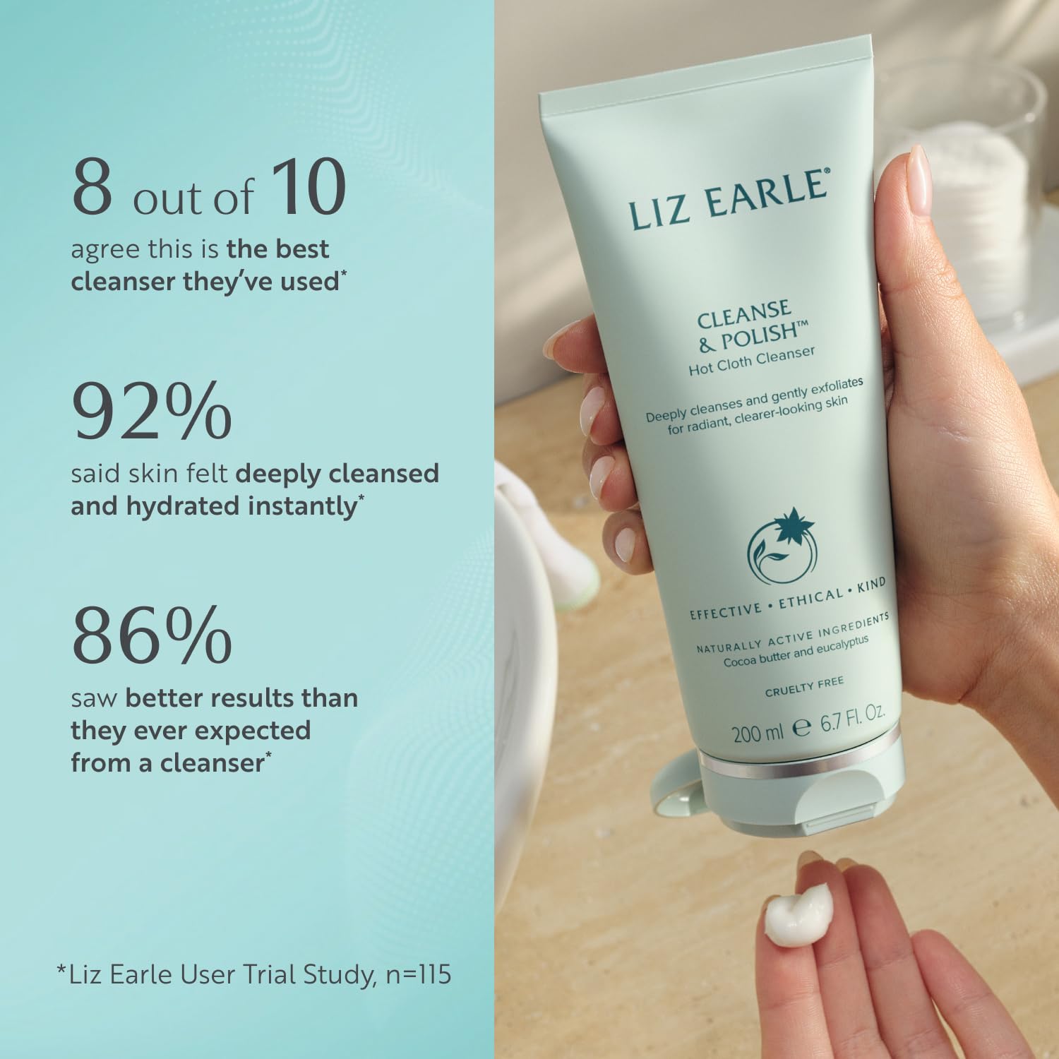 Liz Earle Cleanse & Polish Hot Cloth Facial Cleanser