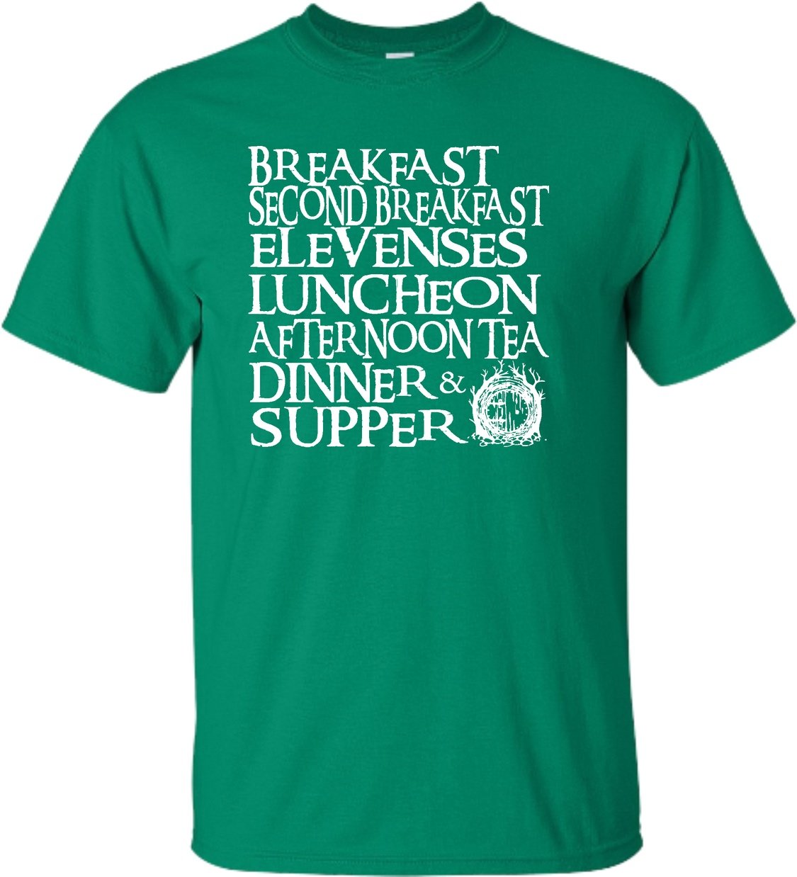 Go All Out Adult The Seven Daily Meals T-Shirt