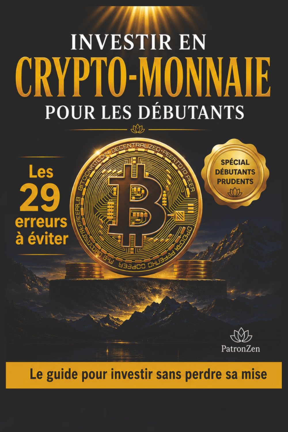 Investir en Crypto-Monnaie pour les Débutants: Les 29 erreurs qui ruinent les novices : comment protéger votre argent, éviter les pièges du trading et construire votre patrimoine sereinement