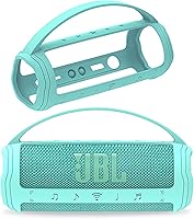 Vista 11 de JCHPINE Funda de silicona para altavoz Bluetooth portátil JBL Flip 6, soporte de transporte protector para accesorios de altavoces JBL Flip 6