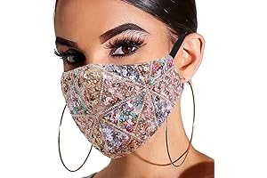 GORTIN Sparkle Sequins Mouth Jewelry