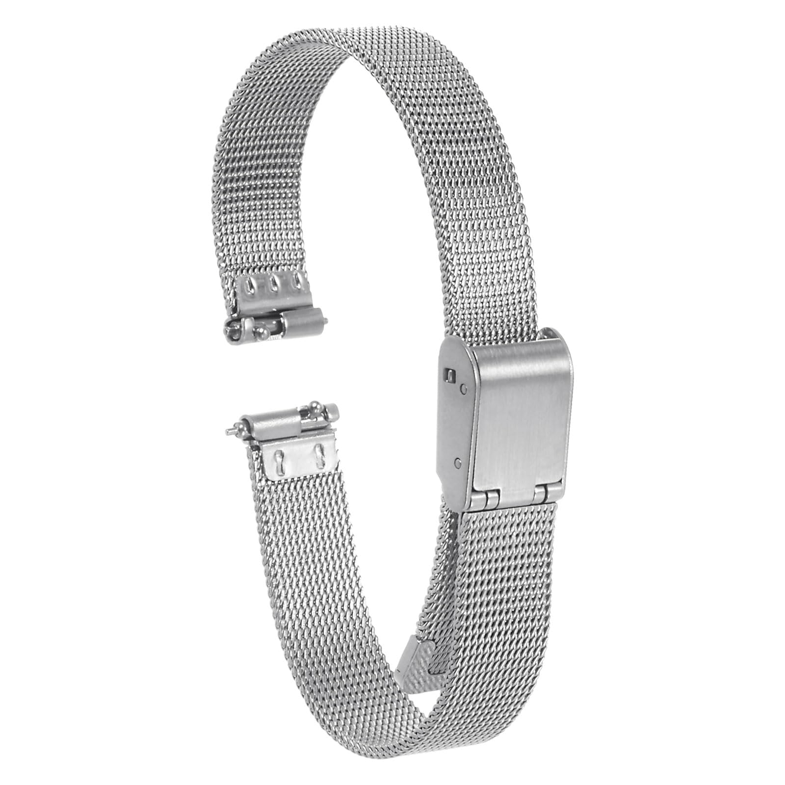HARFINGTON Stainless Steel Mesh Watch Band Quick Release Adjustable Metal Watch Strap for Men Women