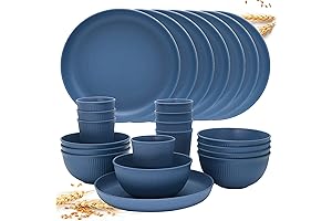 24-Piece Unbreakable Dinnerware Set: Osonm's Essential Dining Companion for Every Occasion