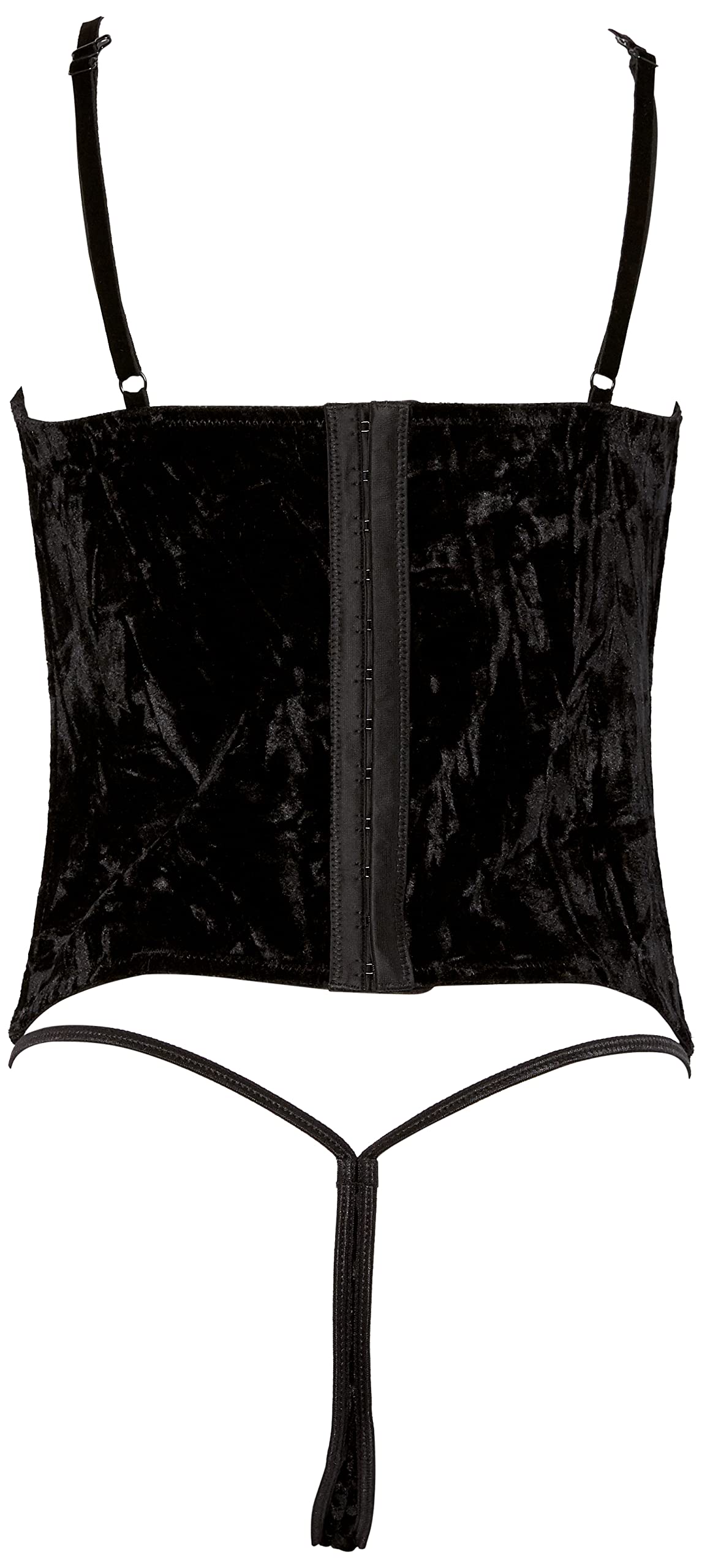 Coquette Bustier E Perizoma Nero Set di Biancheria Intima Donna