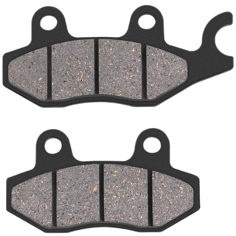 Pastillas de freno delanteras y traseras para motocicleta compatibles con ATV YFZ450 BBV BBW S RY RZ RA RB R E YFM700 RD RE YFZ 450 YFM 700(1 Pair F Left)