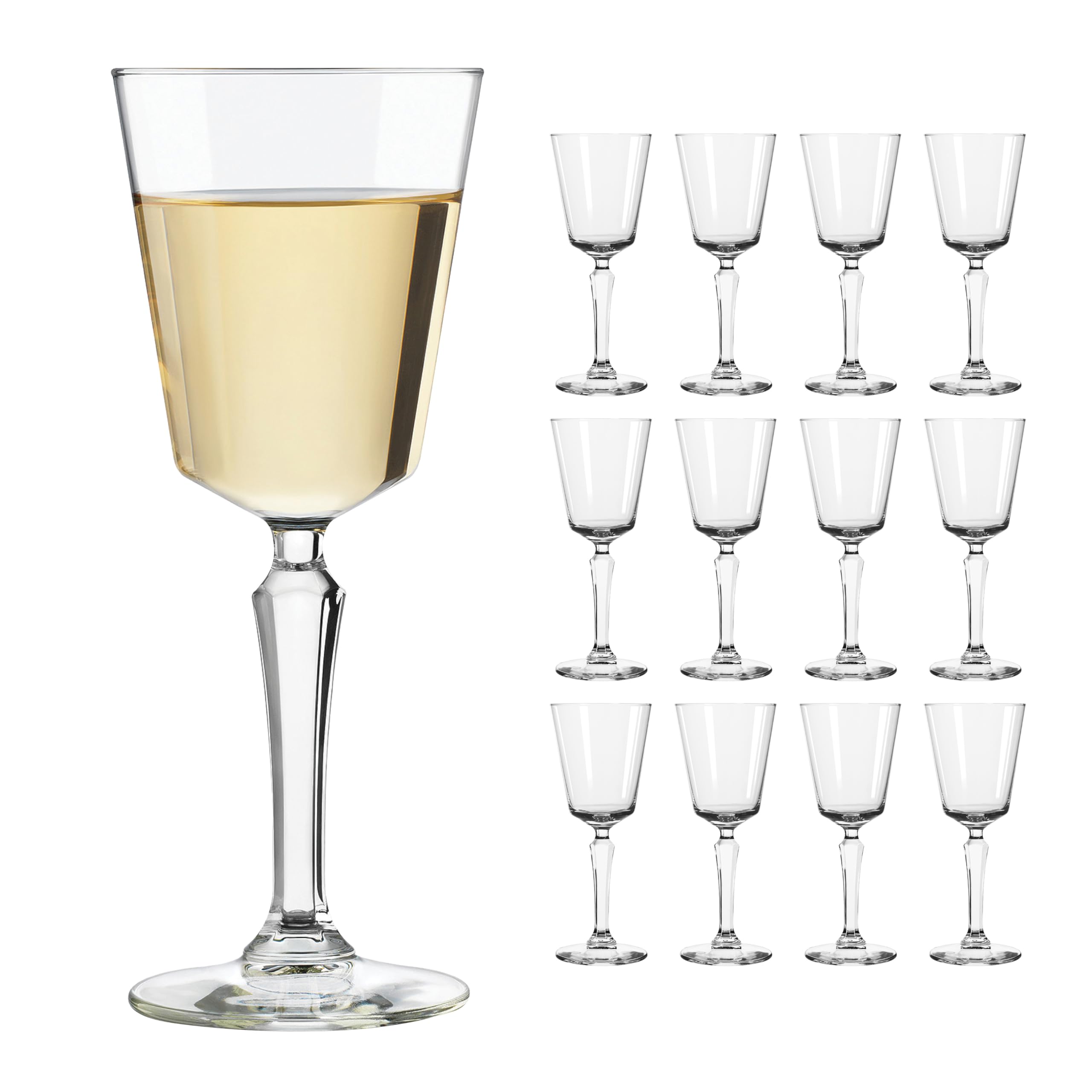 Libbey 70292 "Speakey Wine Glass, 247 ml, Set of 12