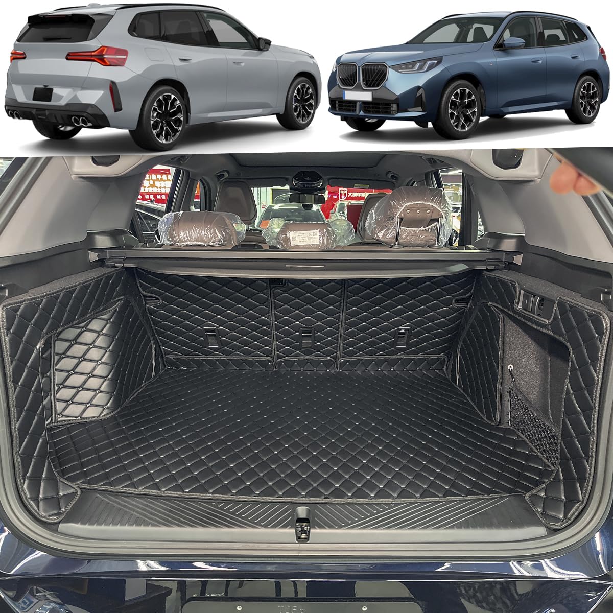 Kofferraumwanne für BMW X3 (G45) 2024-2026 Kofferraummatte | Kofferraum schutzmatte