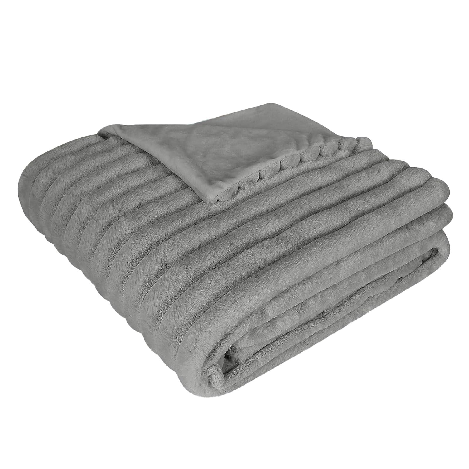 Couverture douces et lancer confortable toutes saisons en polyester