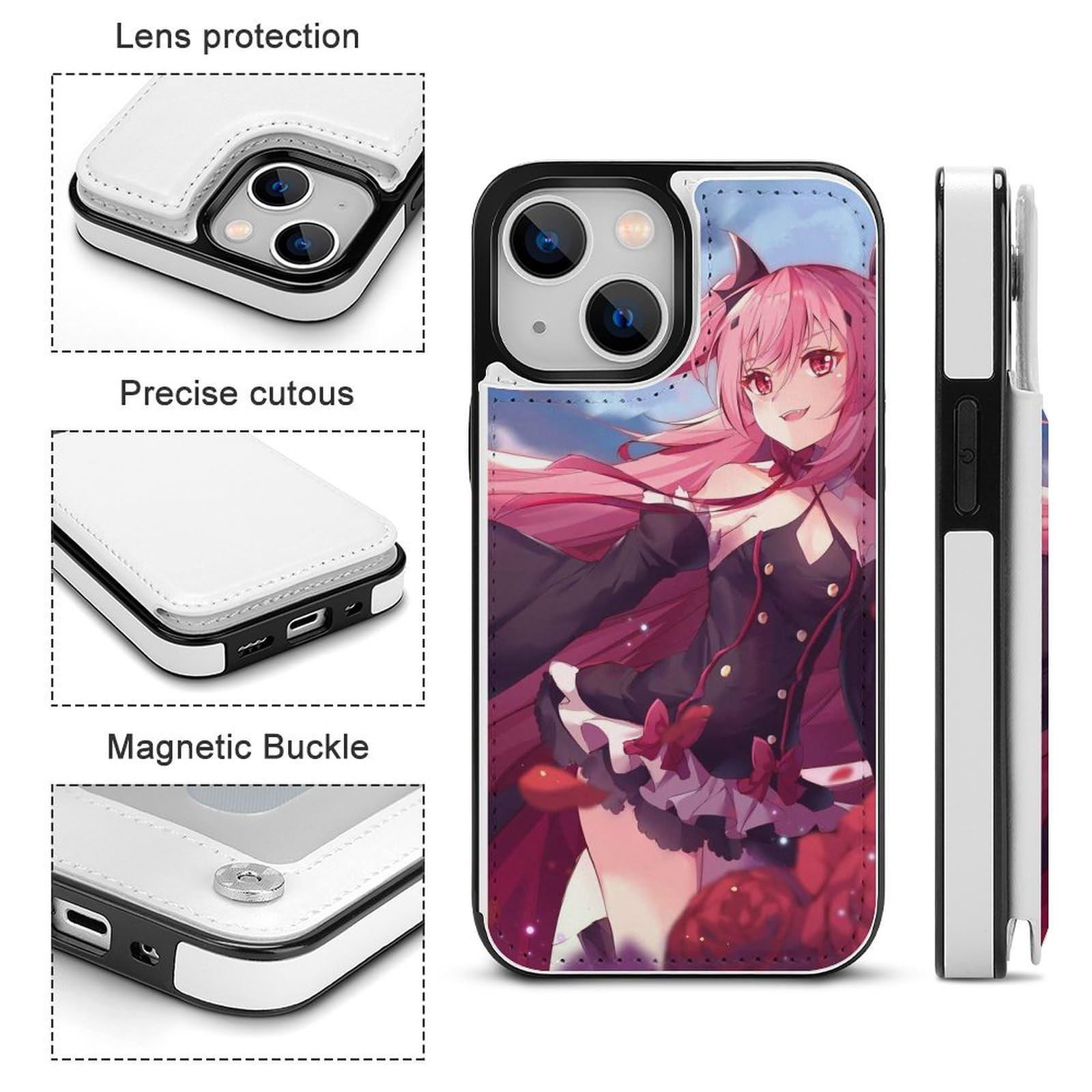 Amazon.co.jp: Iphone14 スマホケース 終わりのセラフ クルル