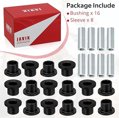 Miniatura 7 de Un kit de bujes de brazo para Can Am Bombardier Outlander Renegade 330 400 450 500 570 650 800 850 1000 2003-2023, OEM # 703500875 706202088