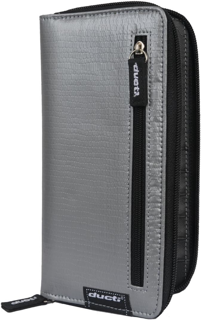 Triplett Silver Super Duct Tape Trifold Wallet (Hybrid)