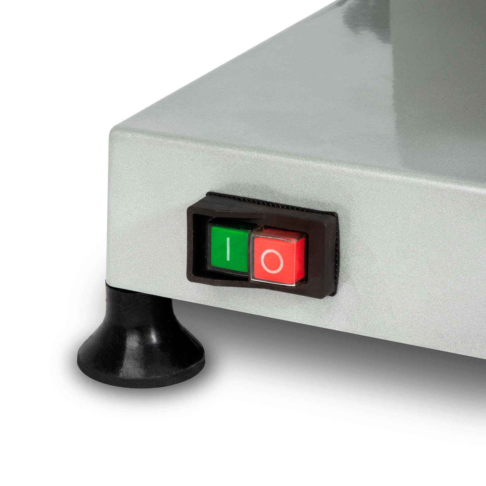 VERTES Affettatrice Elettrica Professionali con 300mm Coltello Diametro e 250 Watt, 0-15 mm di Spessore di Taglio, Interruttore di Sicurezza, Piedini in Gomma Antiscivolo, Pietra per Affilare
