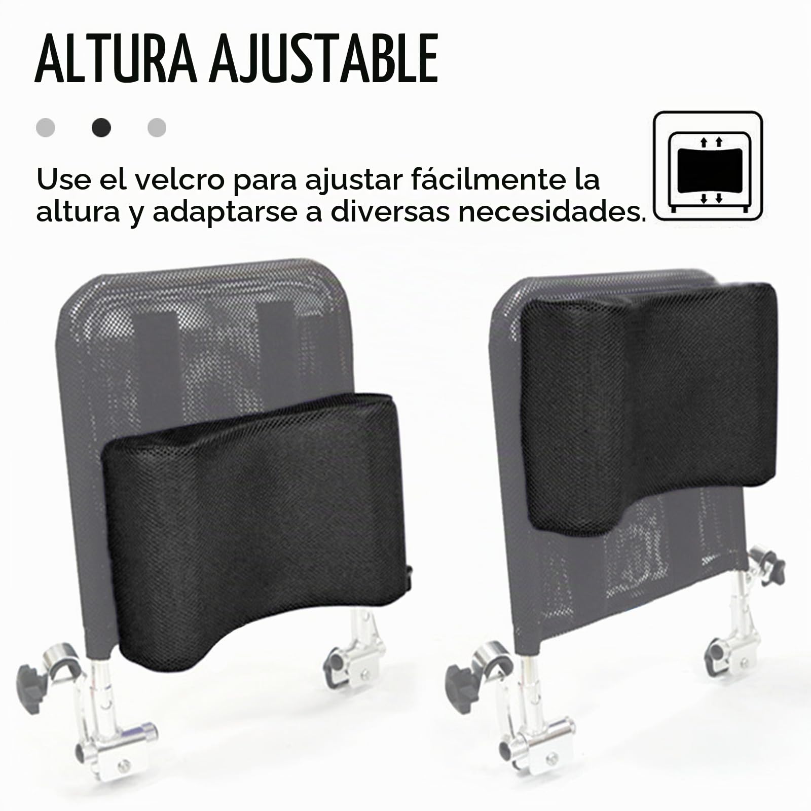 Reposacabezas Para Silla Ruedas, Accesorios Ajustables Para Sillas Ruedas Reposacabezas Para El Cuello Reposacabezas Universal Para Silla Ruedas Respaldo Soporte Estable Transpirable Cojín Tipo U
