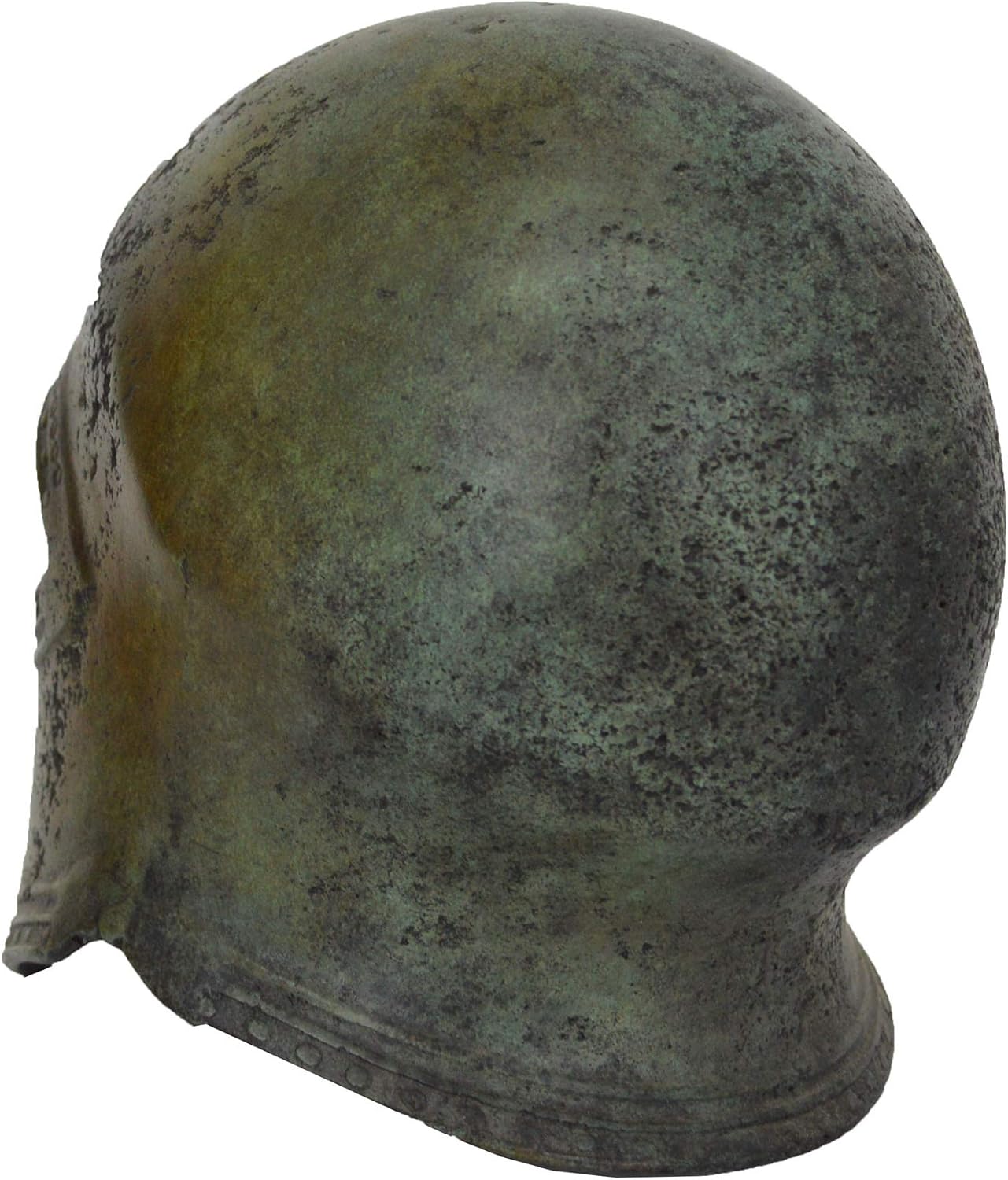 Helmet Bronze from Olympia with Nails carvings Half Size