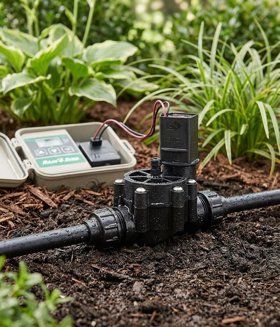 Suinga - Elettrovalvola di irrigazione rain bird per programmatori 100-DV 9V 1"