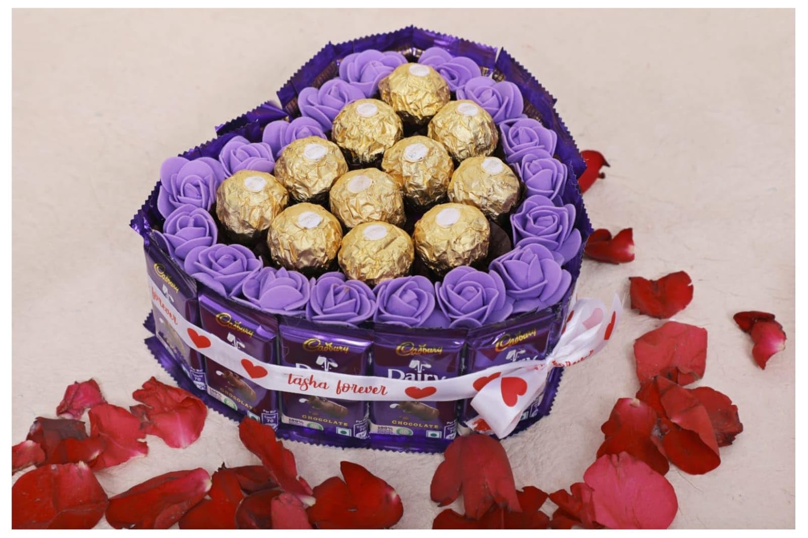 Tasha Forever|Chocolate Gift Combo For Rakshabandhan, Birthday, Anniversary,|15 Dairy Milk, 11 Ferrero Rocher,1 Kilograms (B0CRZCRBZ6) Amazon Price History, Amazon Price Tracker