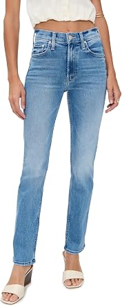Mother Womens The Mid Rise Rider Hover Jeans