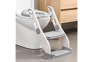 Fedicelly Potty Training Toilet Seat with Ladder for Boys and Girls