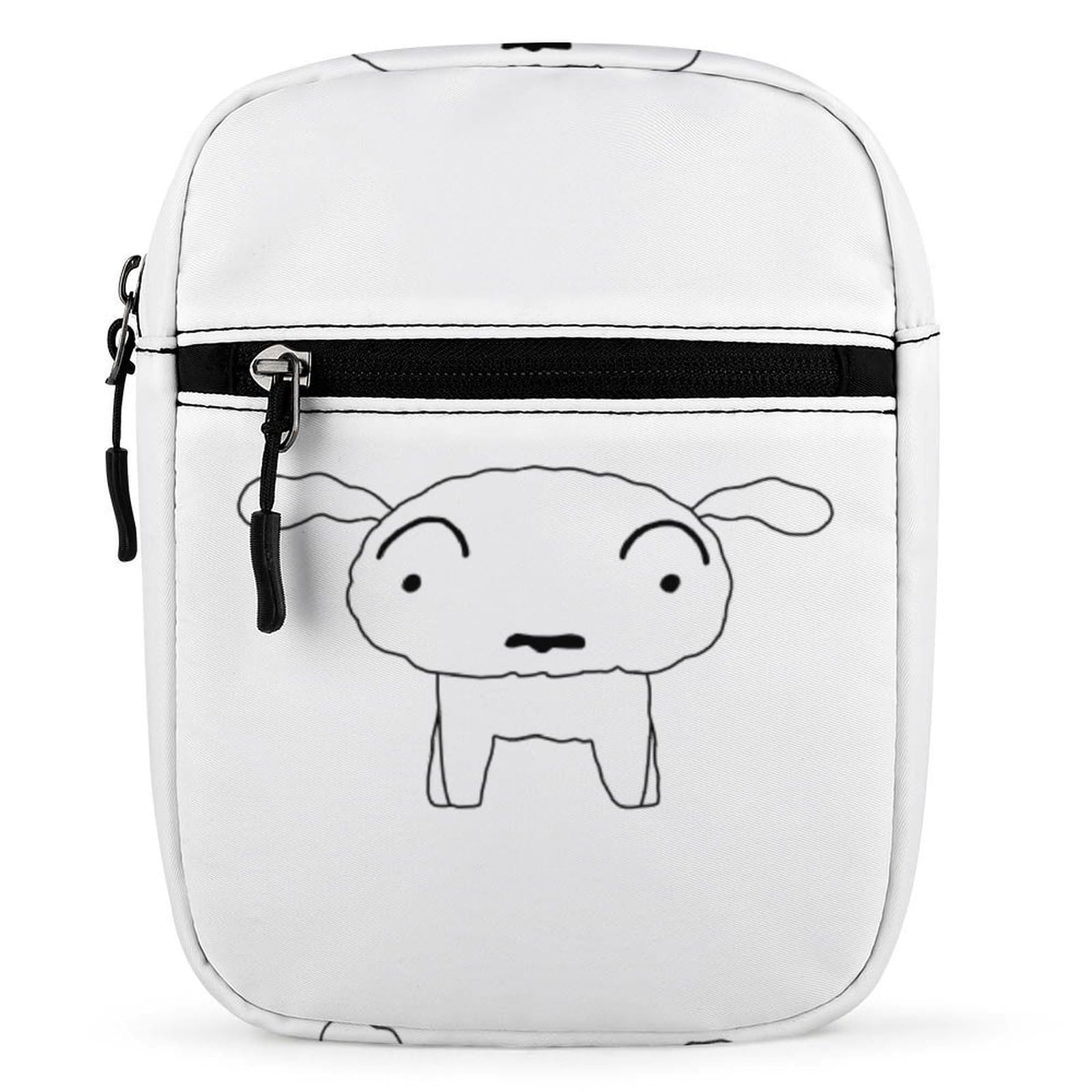 Amazon.co.jp: スマホポーチ クレヨンしんちゃん シロ ショルダー