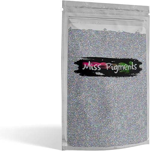 Purpurina extrafinaPurpurina holográfica ultrafina de 1128 pulgadas, 0.008 pulgadas, 0.008 in para arte de uñas, manualidades, maquillaje, pintura,