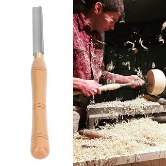 Chisel Turning Tool, Lathe Turning Tool, Wood Lathe Chisel, Woodturning Bowl Gouge, HSS High Speed Steel Spindle Gouge, Wood Lathe, Wood chisels