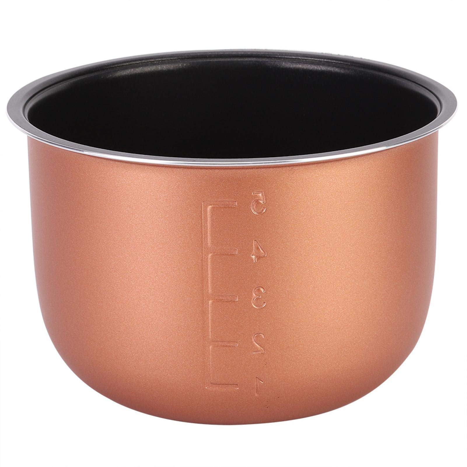 Rice Cooker Inner Cooking Pot,Non-Stick Thickened Layer Inner Cooking Pot Liner Container Replacement Accessories,Heat and Wear Resistant for 1.5L 1.6L Rice Cooker-image-33