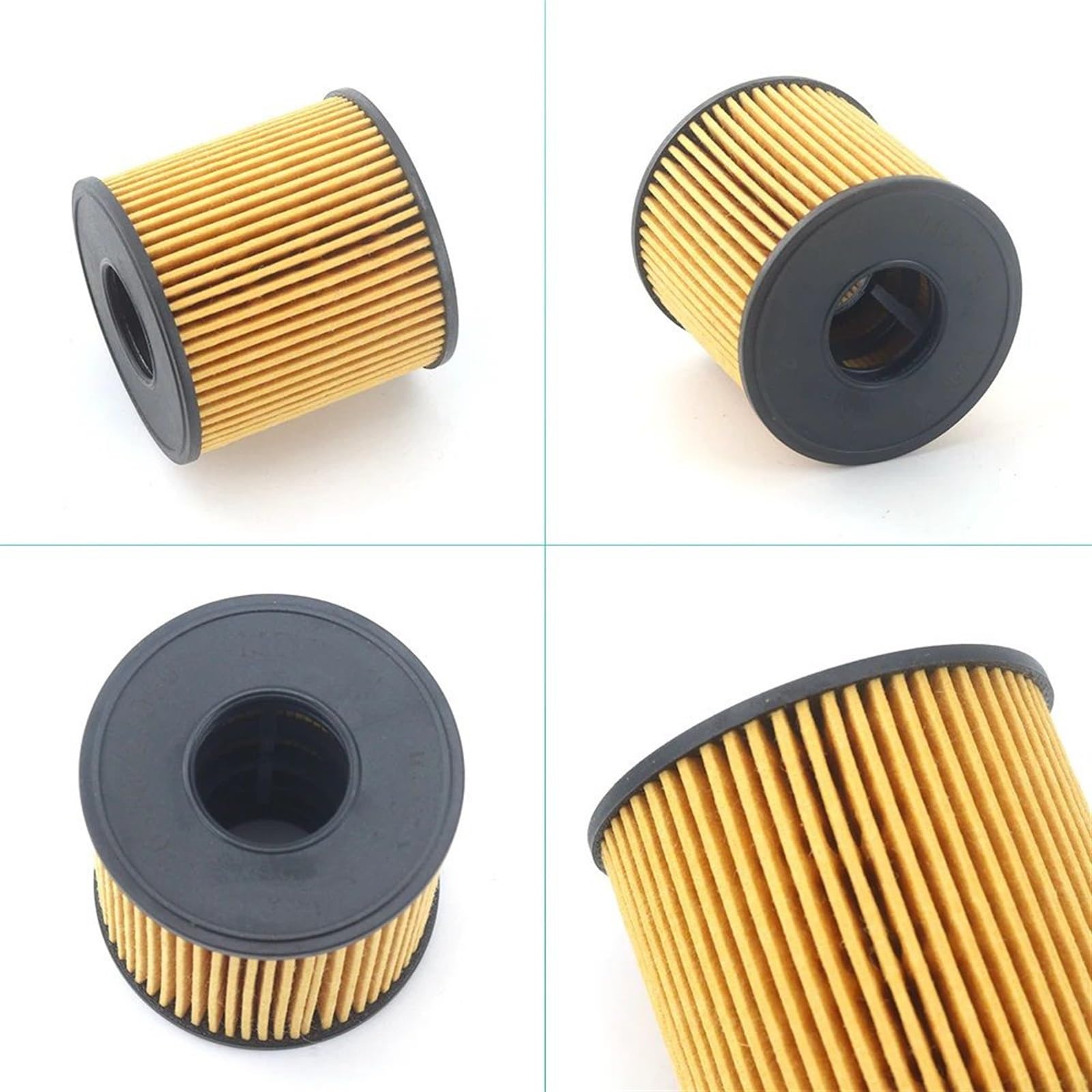 MOTOHIRO 6 uds 10 Uds Lote Elemento de Filtro de Aceite automático Adecuado for Kia 2020 K5 for Hyundai Sonata 10 IX35 2,0 OEM NO 26350-2J000 26320-2J000 Filtros de Aceite para vehículos (Size : 6PCS