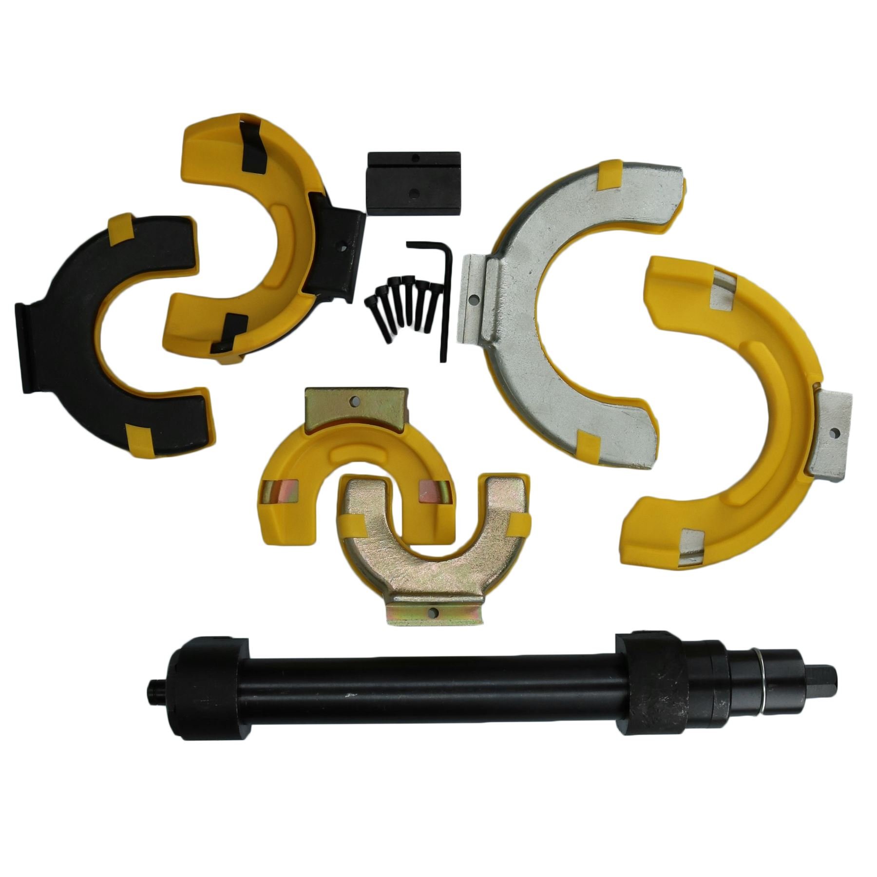 AB Tools-Toolzone Mcpherson Spring Compressor Coil Clamp Tuning Car Struts Suspension 65-212mm