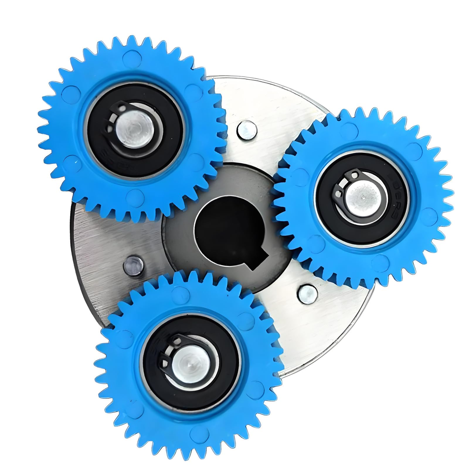 Gruppo frizione in acciaio da 38 mm per riparazione bici elettrica, gruppo in nylon per manutenzione del motore, scambi ingranaggi usurati e progetti ricostruzione della trasmissione