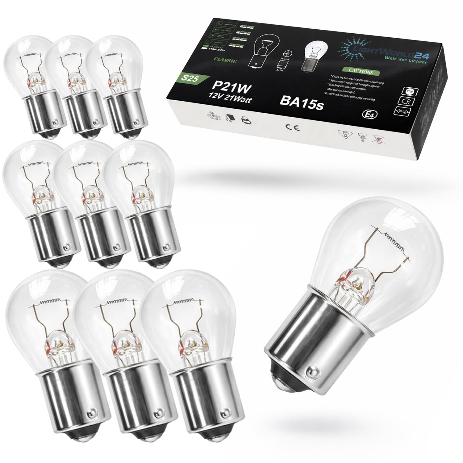 Žiarovka OSRAM P21W 12V 21W BA15s - OS 7506 | Náhradné Diely - Foto 7