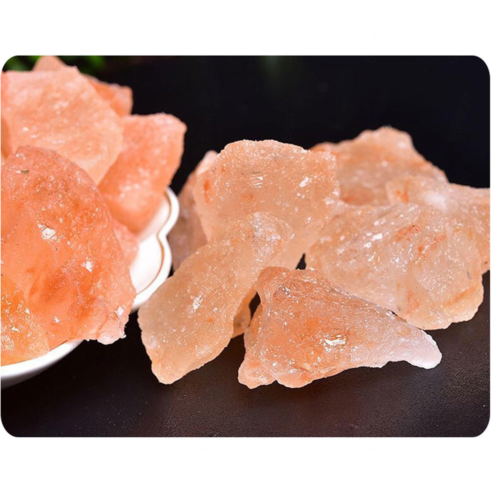 Piedras y Cristales en Bruto de Selenita Naranja de 2,2 Libras a Granel - Piedras Preciosas en Bruto para Pulir Cabbing Reiki Crystal Healing Fountain Rocks Decoración,2-3cm