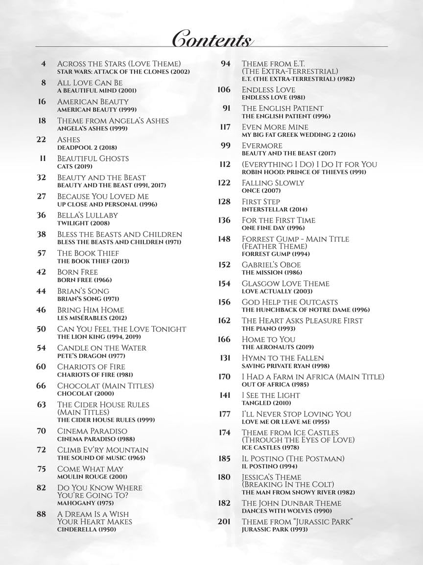 100 Most Beautiful Movie Songs Piano/Vocal/Guitar