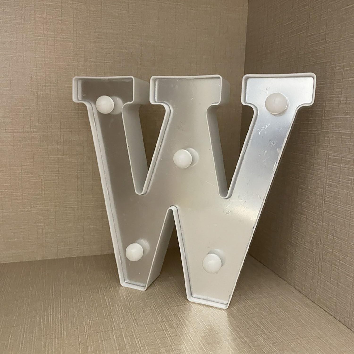 LED Marquee Letter Lights, Light Up Letters Glitter Alphabet Letter Sign Battery Powered for Night Light Birthday Party Wedding Girls Gifts Home Bar Christmas Decoration