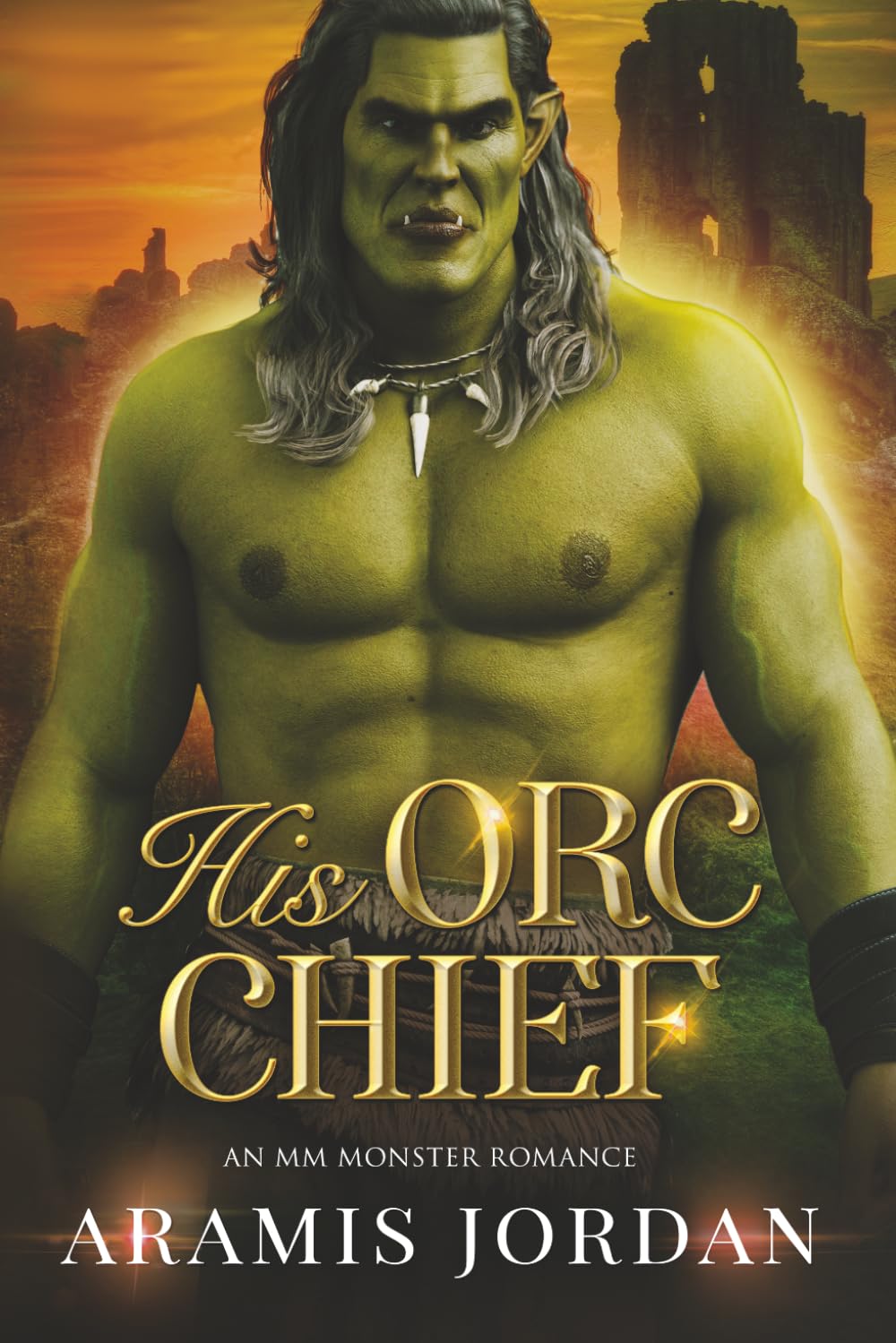 His Orc Chief: An MM Monster Romance: 6 (Folk of Vale)