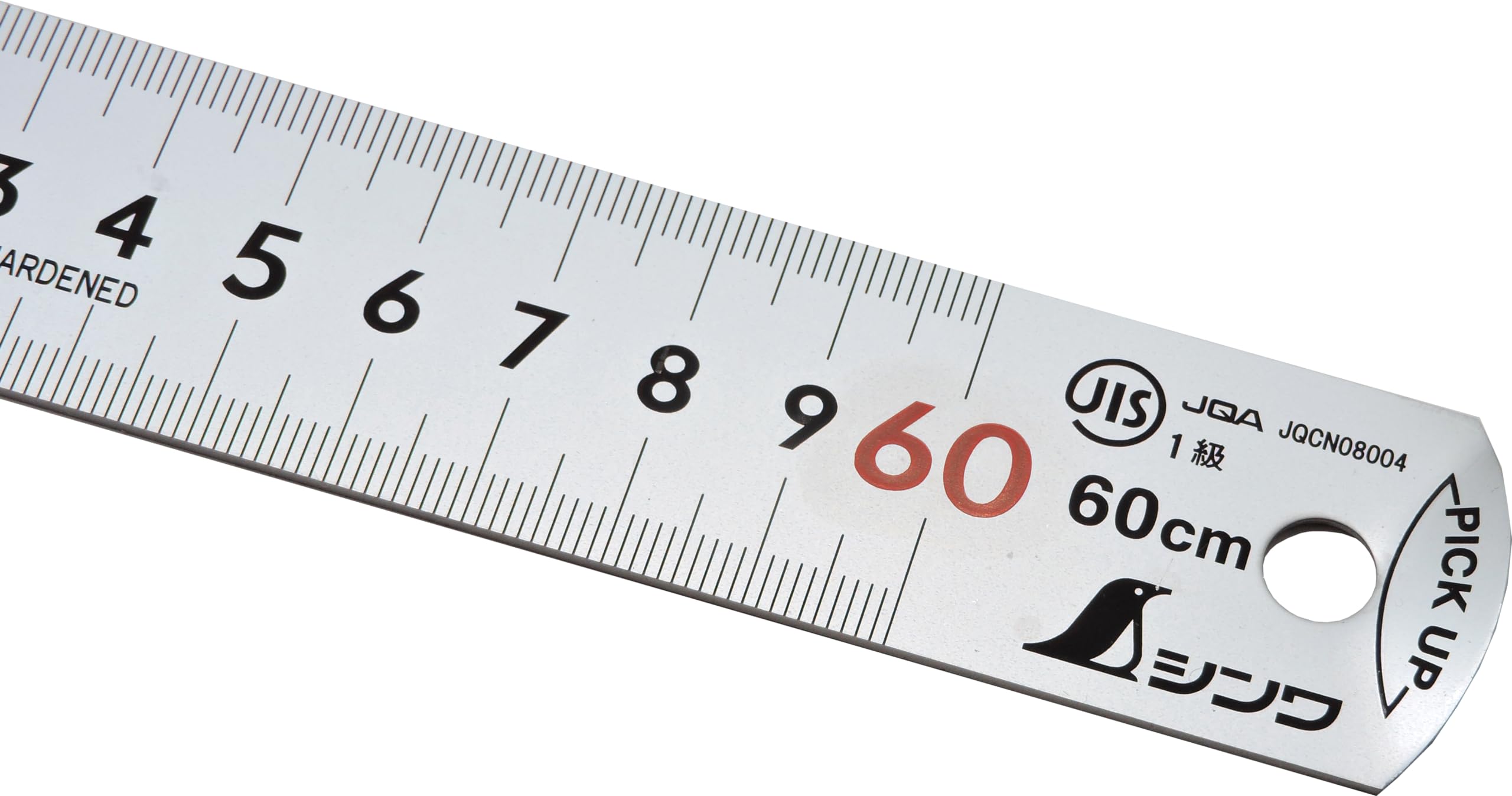 FAMEX 12525 Shinwa Regla de acero inoxidable 60 cm – Regla de acero – 13137