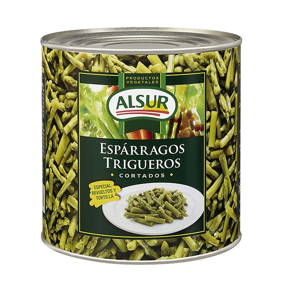 Espárragos Verdes Trigueros Cortados Delgados Alsur Especial Revueltos Y Tortillas Lata 2500 G Primera