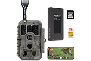 GardePro Live Stream Cellular Trail Camera: Capture Nature's Wonders Remotely