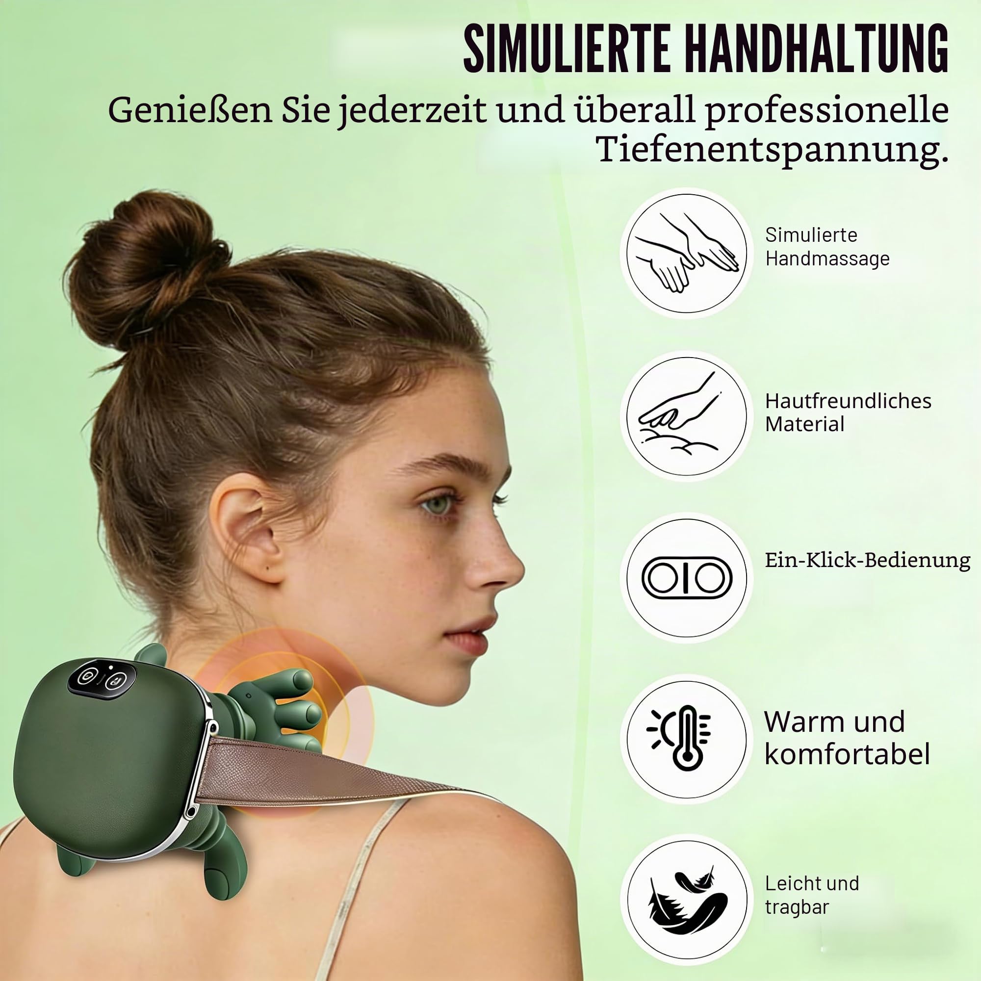 4D Bionische Hand Nacken und Schultermassagegerät