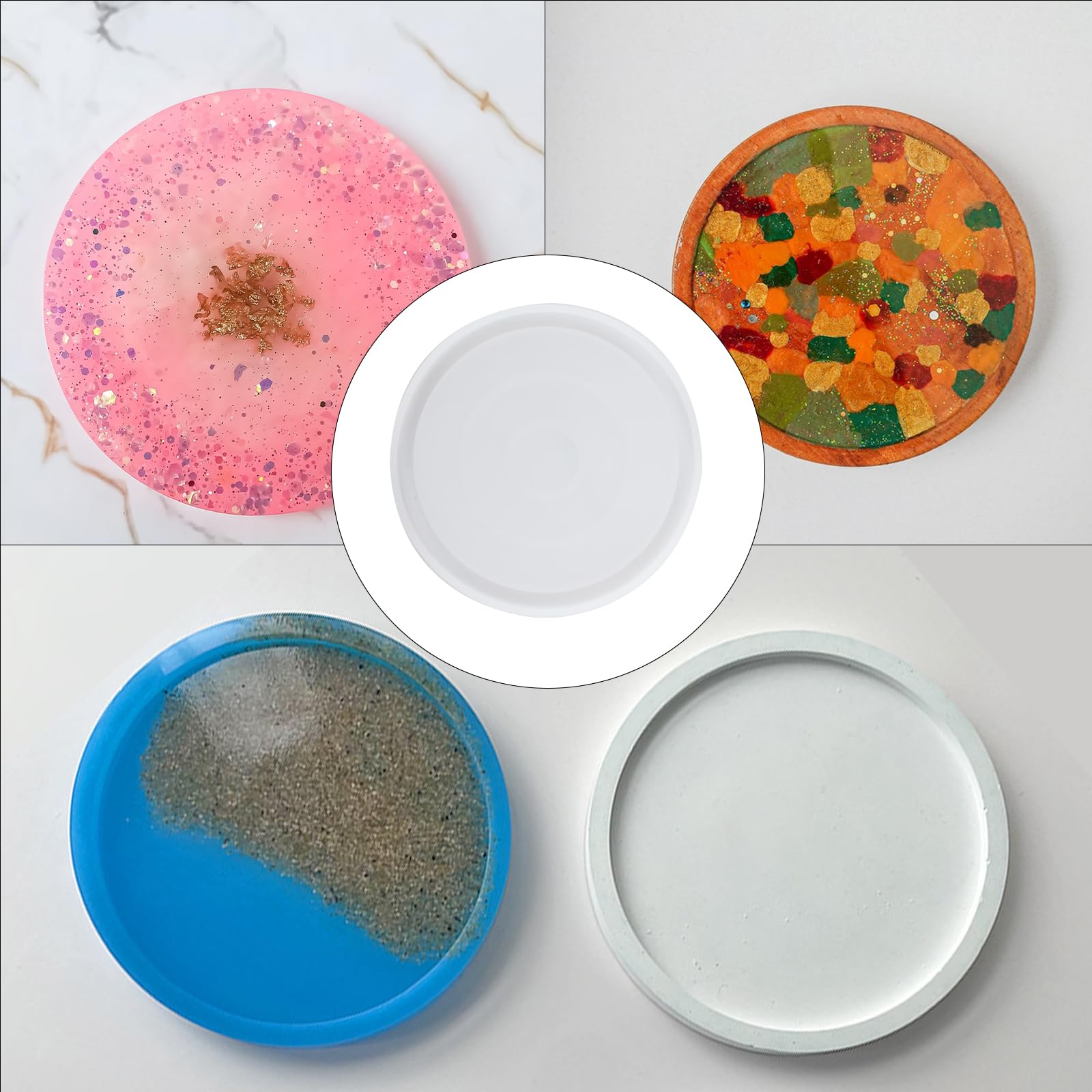 LUMOOM Pilz Silikonform - Gießform Für Kerzen, Epoxidharz & Seifen