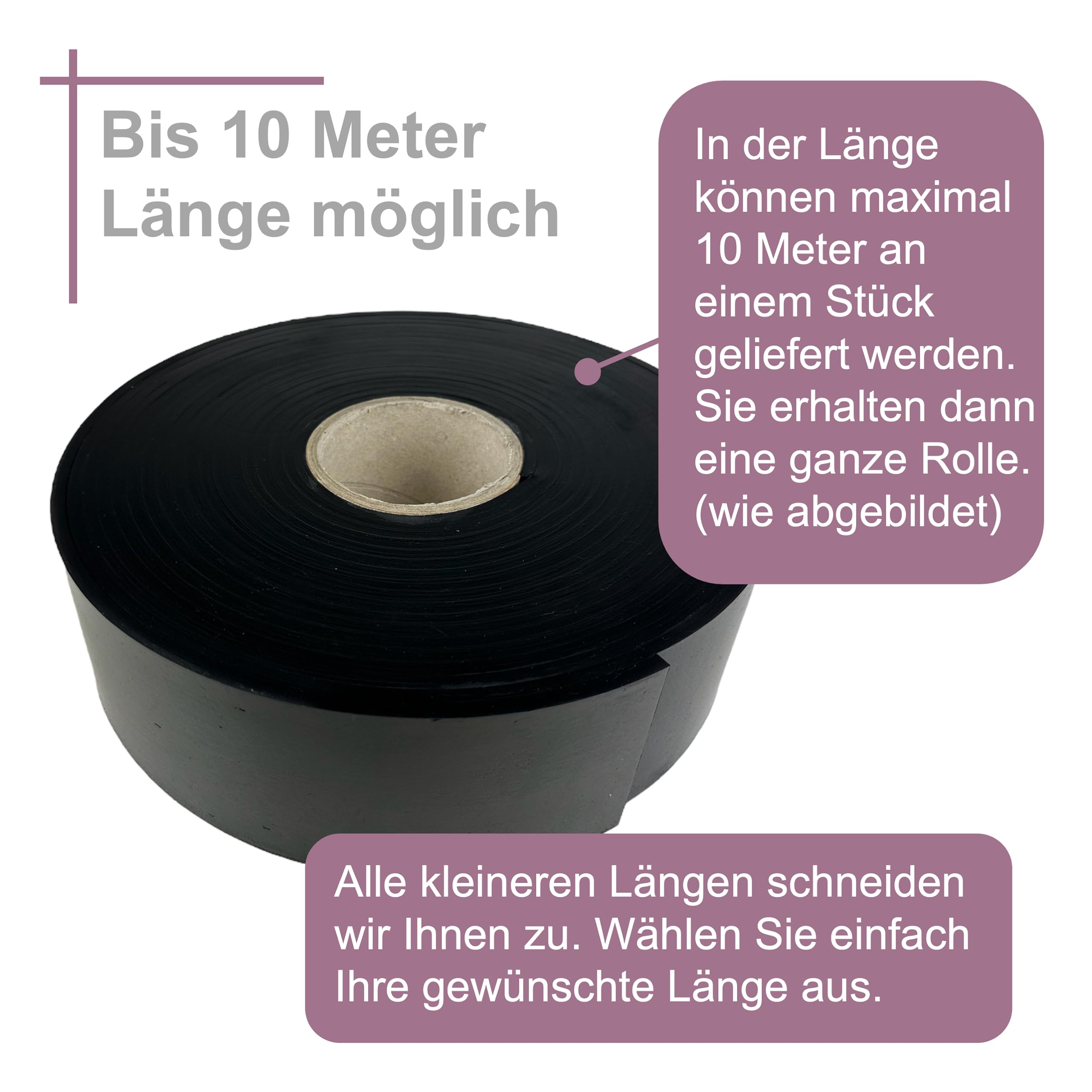 sarian Gummistreifen 3 mm stark viele Größen Industriequalität Gummiunterlage Schutzmatte Gummidichtung Rolle Garage Matte Industriegummi Bautenschutzmatte Vollgummi Gummileiste (3000 x 100 x 3mm)