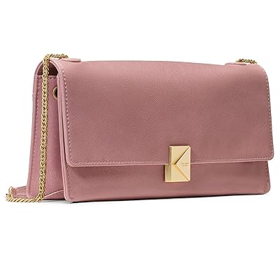 Kate Spade New York Deco Glazed Leather Soft Shoulder Bag Women