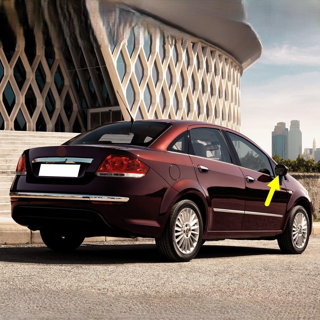 Sağ Dış Ayna Camı Elektrikli Isıtmalı 71740497 Fiat Linea ile uyumlu 2007-2017