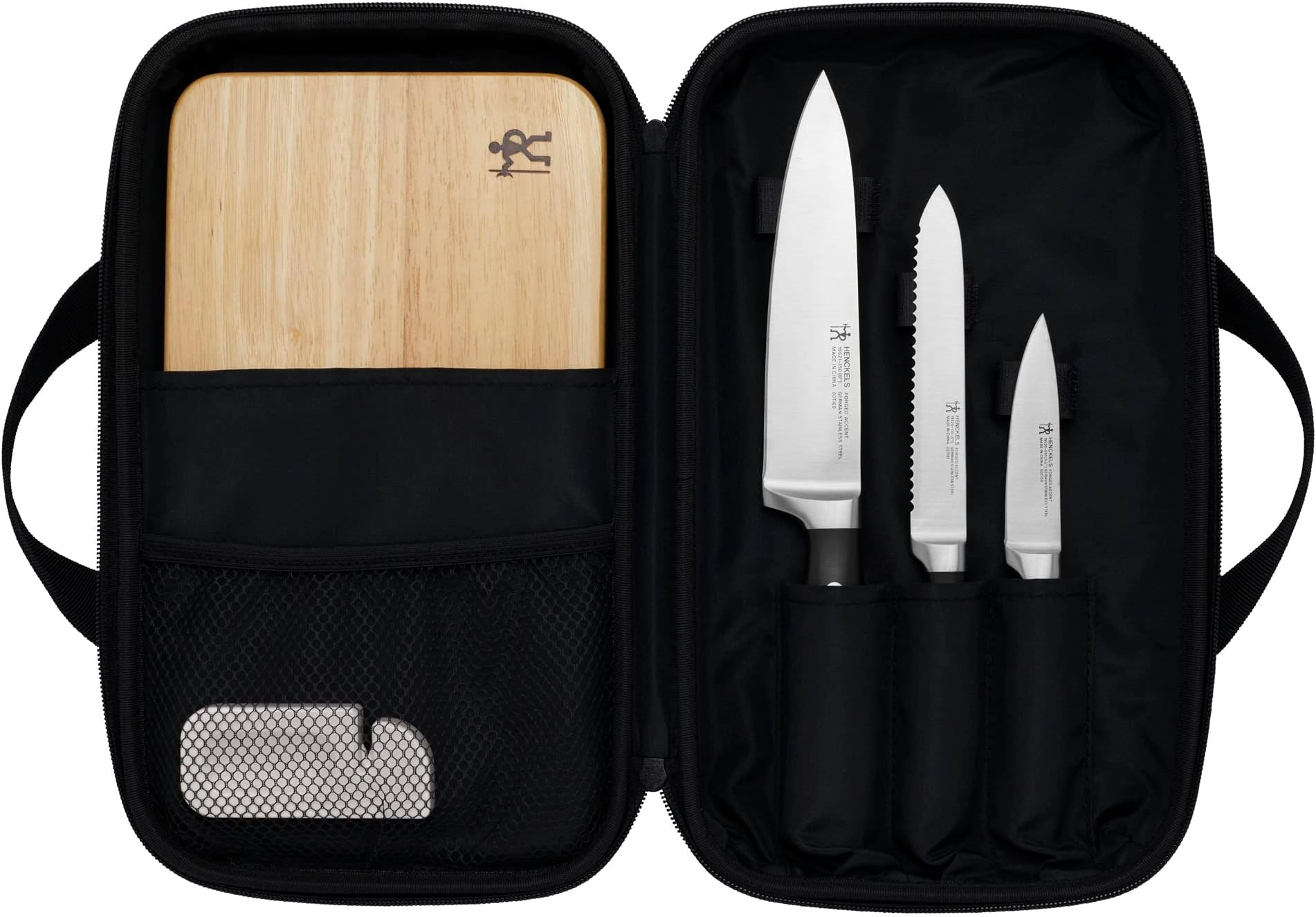Forged Accent 6-pc Travel Knife Set,Black