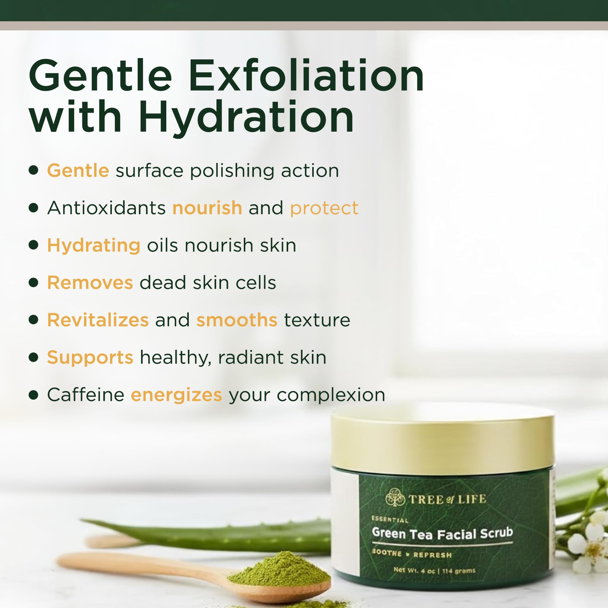 Flawless. Younger. Perfect. Esfoliante Scrub viso per viso e corpo Cleanser