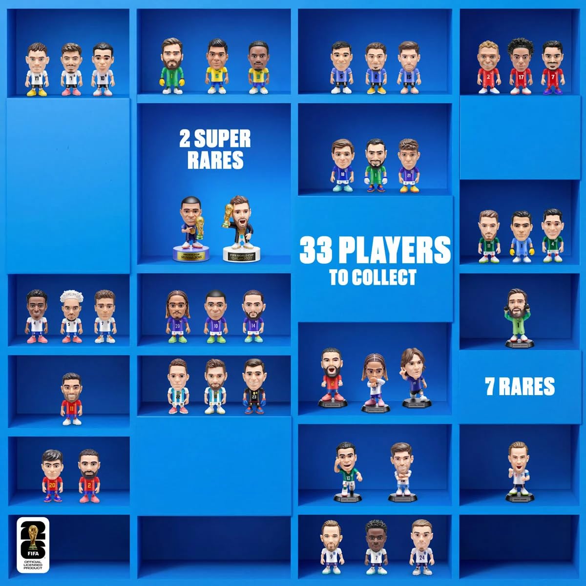 ZURU FIFA World CUP 2026™ Ballers, paquete de 4, para edades de 3 años en adelante