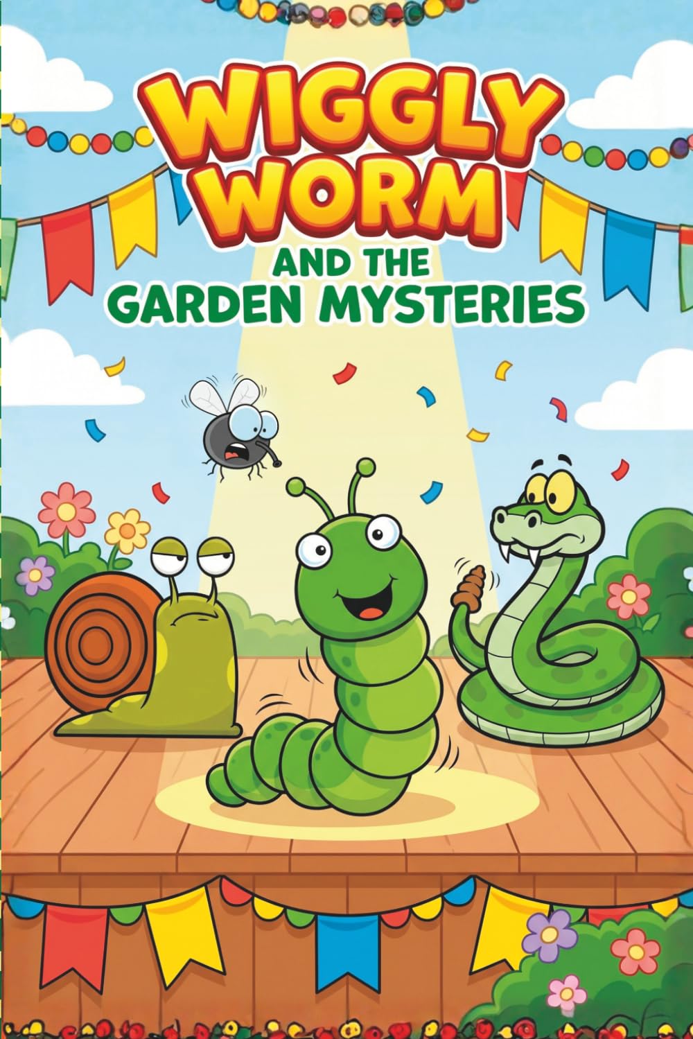 Wiggly Worm and the Garden Mysteries: 8 Funny Garden Mystery Stories About Friendship, Problem-Solving, and Big Giggles for Kids Ages 4–8 (Wiggly the Worm)