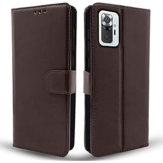 Pikkme Leather Flip Case - Coffee