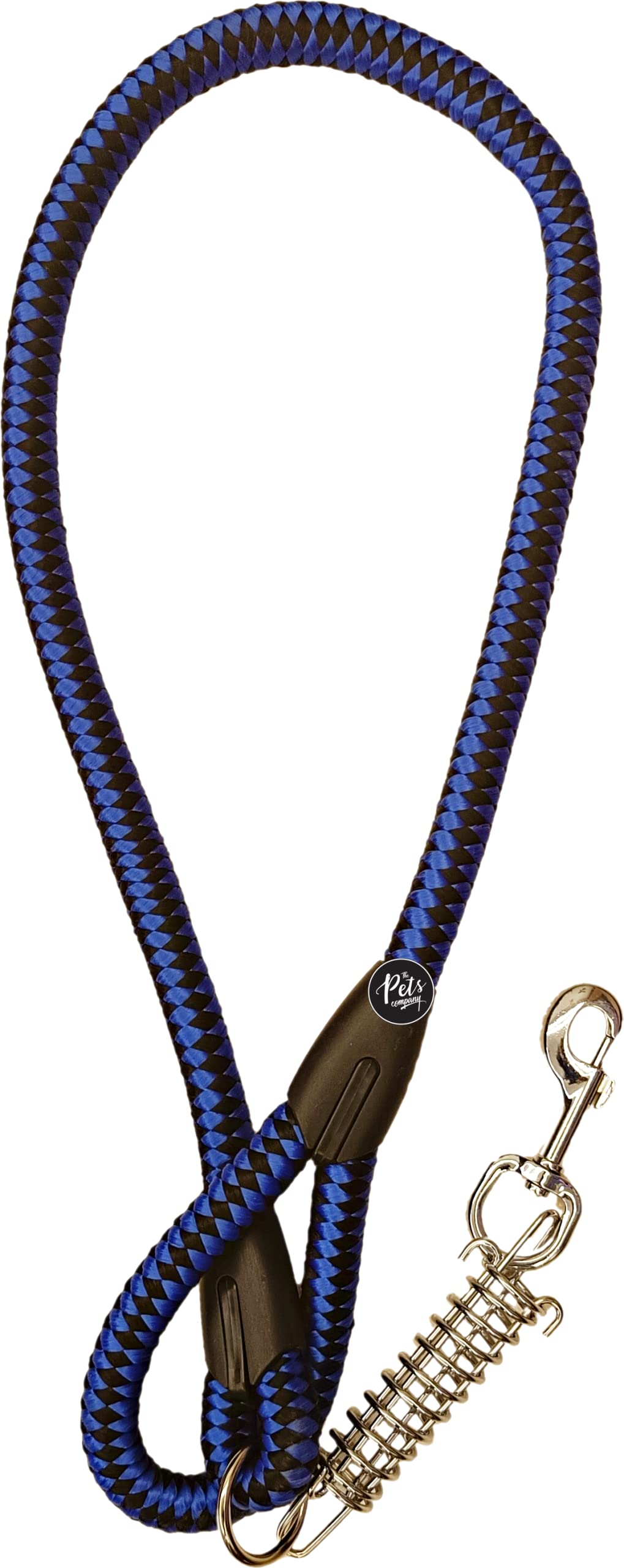 The Pets Company Heavy Duty Rope Dog Leash with Spring for Shock Absorption, 54" Length, Blue (B0BHJ75V42) Amazon Price History, Amazon Price Tracker
