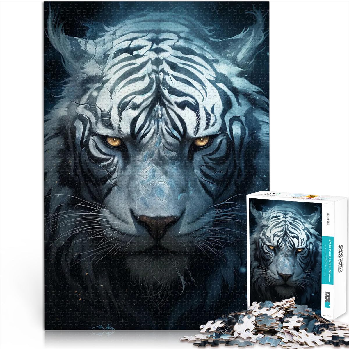 teenager Jigsaw Puzzles 2000 Pieces Cryptic Wildlife Art Lernspiele DIY Spielzeug Lernspiel für Geburtstag, Weihnachten70x100cm — image 1